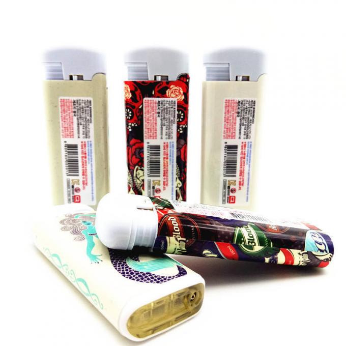 Men′ S Smoking Gift with Refillable Disposable Windproof Lighter with Heavy Piezo Encendedores