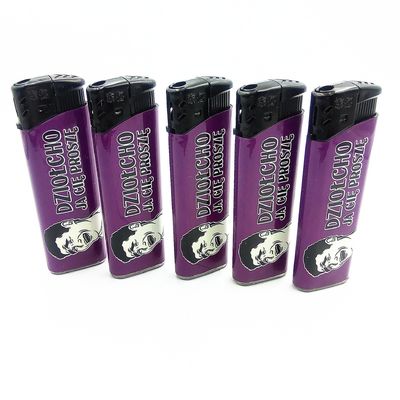 Enciendador de cigarrillos de gas Dy-026 con certificación EUR estándar ISO9994 81.1*24.5*11.5mm
