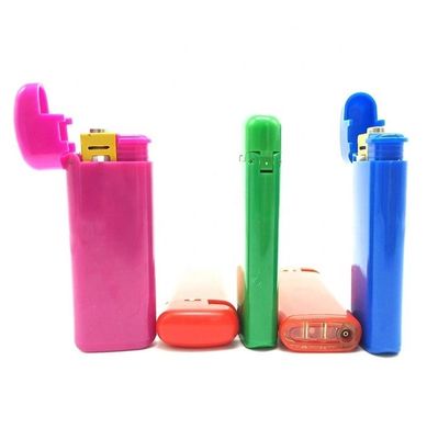 Flip Modelo NO. DY-F008 6.8*2.78*1.3 CM Enciendedor electrónico de cigarrillos desechables para la venta