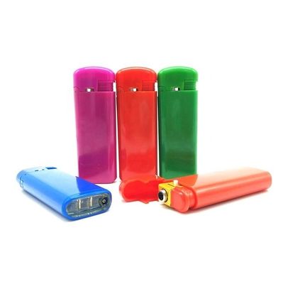 Flip Modelo NO. DY-F008 6.8*2.78*1.3 CM Enciendedor electrónico de cigarrillos desechables para la venta