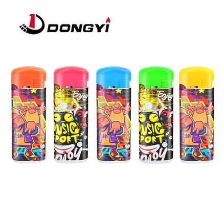 Cinco colores encendedor de cigarrillos recargable USB con logotipo impreso encendedor de gas 68 * 27.8 * 13mm