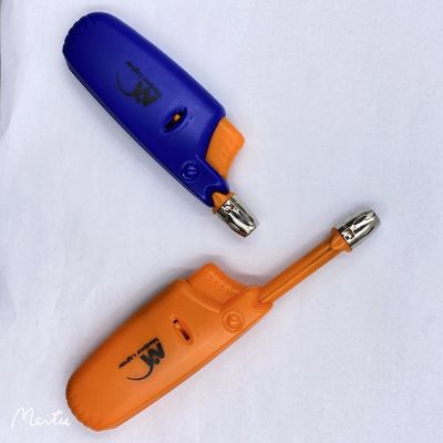 Candelaria de gas de butano recargable, encendedor de cocina 68*27.8*13mm Aceptando colores OEM