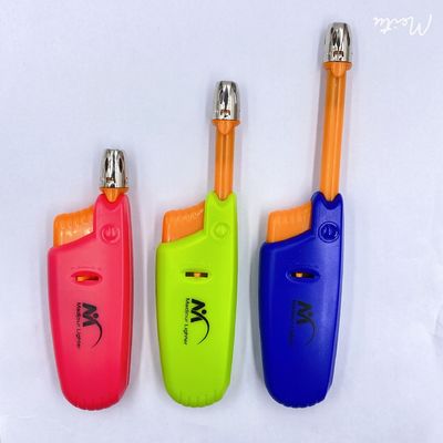 Cinco colores mejor estufa de butano para la cocina chimenea barbacoa parrilla encendedor de gas recargable