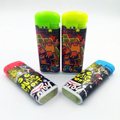 Dongyi clásico Flip Windproof encendedor de gas en el estilo clásico EUR solicitud personalizada