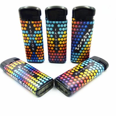 Dongyi EUR estilo clásico Flip Windproof Gas Lighter Dy-F008 con solicitud personalizada
