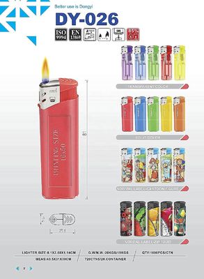 Encendientes electrónicos recargables Encendiente de cigarrillo DY-026 personalizado para su solicitud