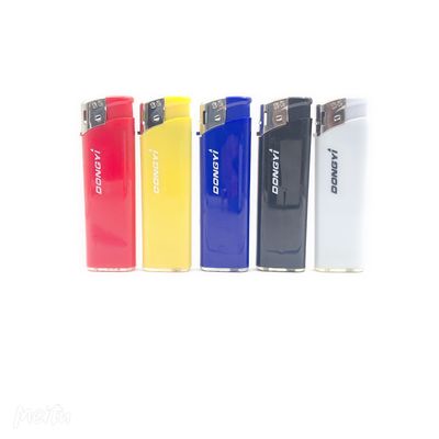 Mini encendedor desechable de plástico cigarrillo de gas de humo encendedor electrónico de venta directa