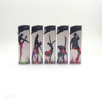 Mini encendedor desechable de plástico cigarrillo de gas de humo encendedor electrónico de venta directa