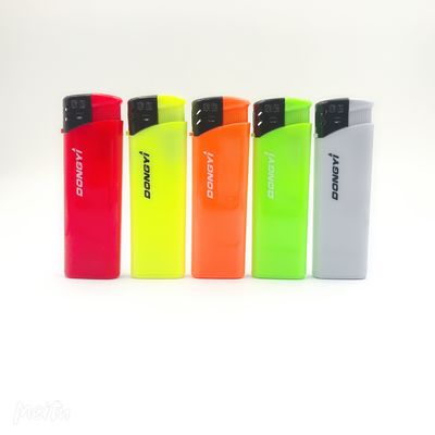 Mini encendedor desechable de plástico cigarrillo de gas de humo encendedor electrónico de venta directa
