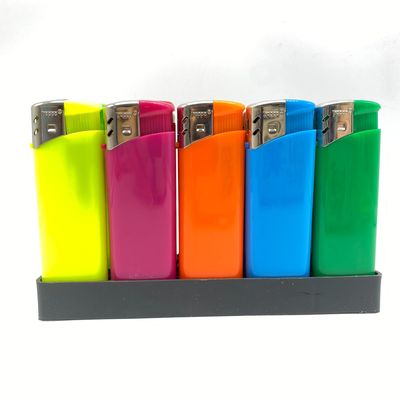 Materiales POM de fijación de llama encendedor de gas desechable encendedor electrónico cigarrillo garantía ISO