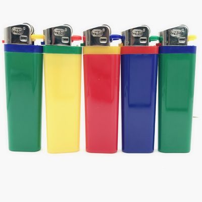 Importar encendedor de cigarrillos de gas de sílex desechable con N.W/G.W 16/17 kg y logotipo del cliente