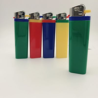 Importar encendedor de cigarrillos de gas de sílex desechable con N.W/G.W 16/17 kg y logotipo del cliente