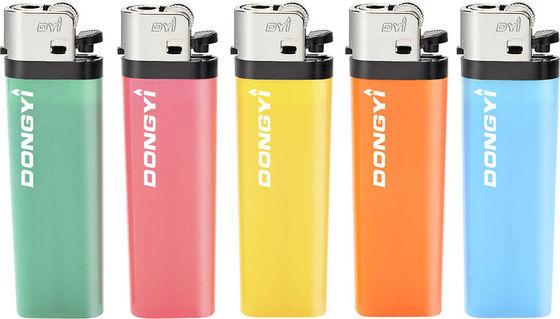OEM Promoción de plástico Electrónico Disposable Gas Bulk Lighter con Certificado En13869