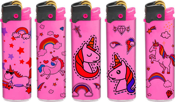 Hermoso ISO9994 encendedor de ruedas de humo encendedor personalizado Pedido 80.7 * 22.6 * 11.7mm