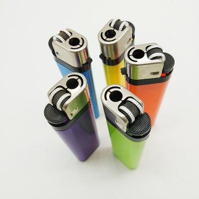 Enciendador recargable mercado europeo encendedor de gas de sílex desechable con y certificados