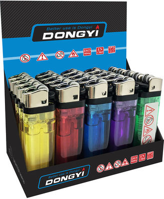 Logotipo del cliente Disponible Cr Disponible encendedor con 80%-85% Gas de encendedor Tamaño 80 * 23.7 * 11.8mm