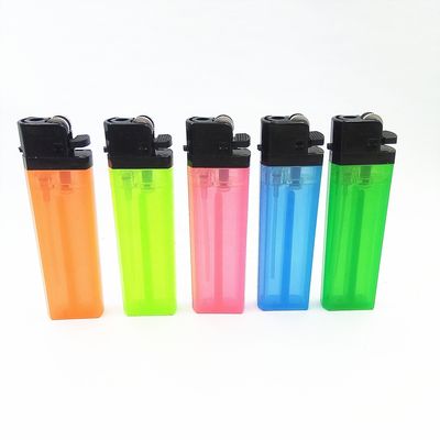 Fumar Disposable Flint Lighter Dy-F6 Modelo de tapa de cabeza hexagonal con opción OEM
