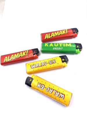 Lámpara de gas de piedra desechable de cocina con logotipo personalizado Lámpara de gas de sílex de butano