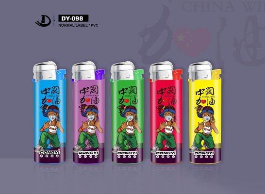 Fuego de sílex / piedra descargable recargable ISO9994 Cr Fuente de sílex encendedor de velas para cigarrillos