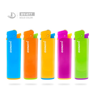 Linterna de gas de sílex recargable de color sólido con certificación En13869 8.07*2.26*1.17 cm