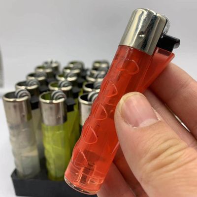 Obtener sus muestras ahora Briquet cigarrillos de pipa desechables encendedores de pedernal