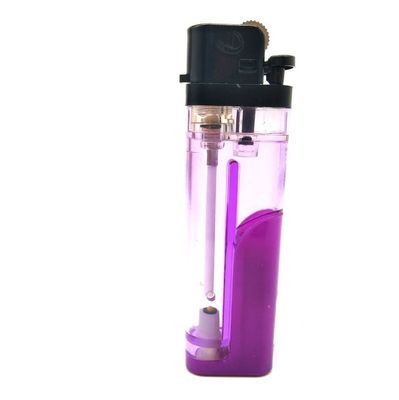 Tamaño original del encendedor 80*23.7*11.8mm Disposable encendedor de pedernal LED Dy-F80