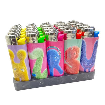 OEM Disposable Rechargeable Lighter Piedra sin llama Lighter Piedra de sílex Lighter Dy-098
