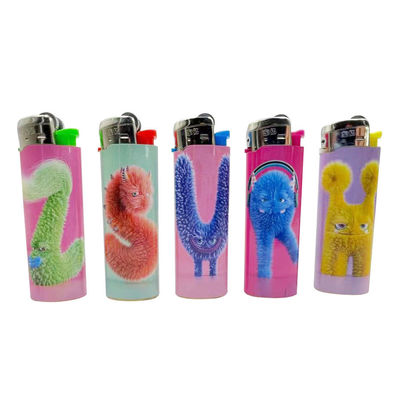 OEM Disposable Rechargeable Lighter Piedra sin llama Lighter Piedra de sílex Lighter Dy-098