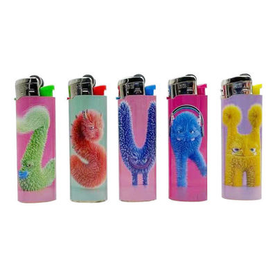 OEM Disposable Rechargeable Lighter Piedra sin llama Lighter Piedra de sílex Lighter Dy-098