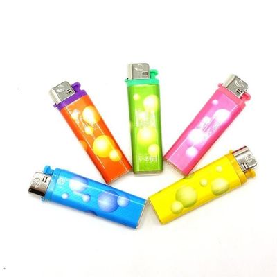 7.7*2.37*1.2 CM encendedor de cigarrillos de rueda de piedra con funcionalidad electrónica