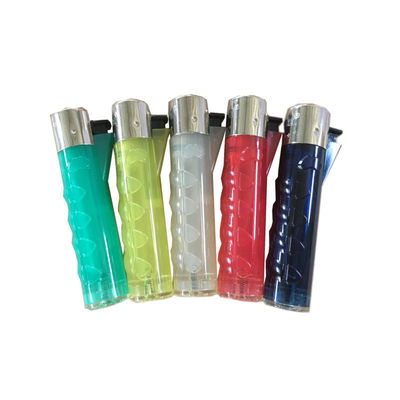 Enciendador de cigarrillos recargable de plástico para dedos de sílex Venta directa Enciendador de cigarrillos recargable 7.47*2.24*1.7 CM