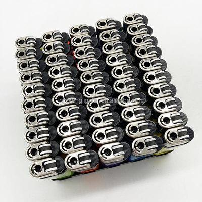 Encendiador de ruedas de sílex de plástico, porta móviles, encendedor de cigarros para dispositivos electrónicos