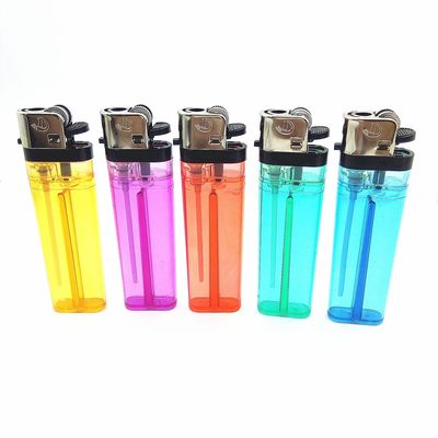 8.0*2.37*1.18CM Linterna de gas de plástico desechable para personalización y asequible