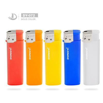Dy-072 Tipo de encendedor eléctrico de plástico desechable y tiempo de entrega de 20 a 35 días