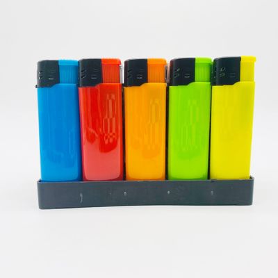 Artillería desechable estilo llama Artillería personalizada para cigarrillos Artillería de gas de plástico