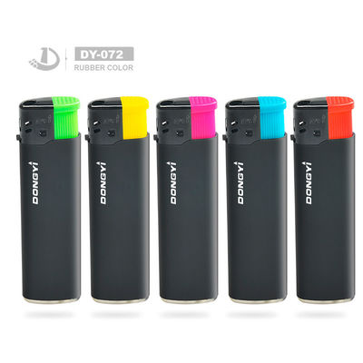 Incendiador eléctrico para cigarrillos de material de caucho desechable y color caliente