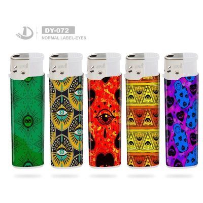Incendiador eléctrico para cigarrillos de material de caucho desechable y color caliente