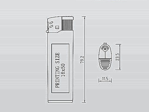 El mejor vendedor de encendedor eléctrico de gas modelo NO. DY-072 con y bueno en Dongyi