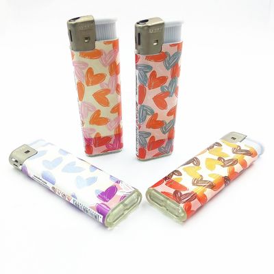 8.0*2.5*1.0cm Encendiente electrónico desechable para cigarrillos con logotipo personalizado Modelo NO. DY-057