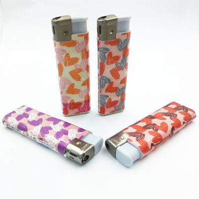 8.0*2.5*1.0cm Encendiente electrónico desechable para cigarrillos con logotipo personalizado Modelo NO. DY-057