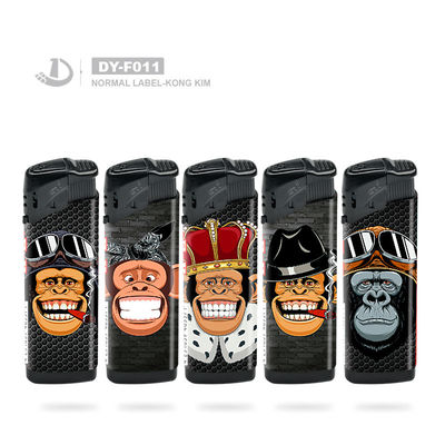 7.94*2.67*1.38CM DY-F011 Disposable Windproof Smoking Gas Lighter por Label-Kong Kim