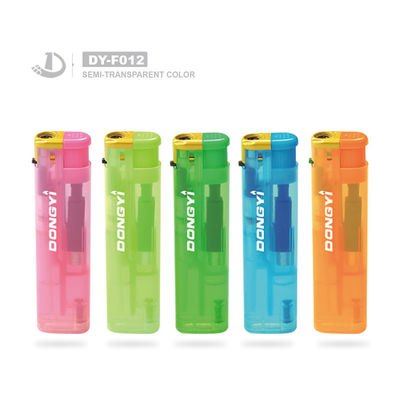 Luz de antorcha transparente de color a prueba de viento con solicitud y personalización personalizadas