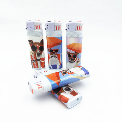 Diseño de encendedor eléctrico desechable modelo NO. DY-F016 con diseño a prueba de viento