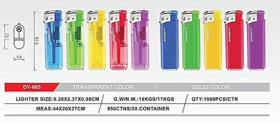 Encendiador eléctrico de cigarrillos de plástico con personalización y solicitud personalizada