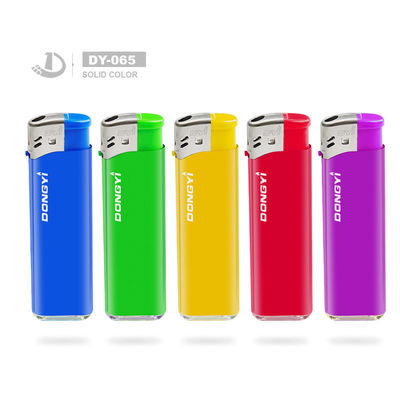 Encendiente portátil de gas, vela desechable, encendedor electrónico de butano, modelo NO. DY-065