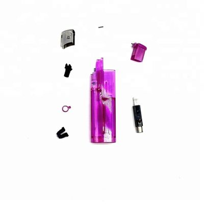 Linterna de gas recargable de plástico de cinco colores 8.2*2.42*1.23cm con materiales de China