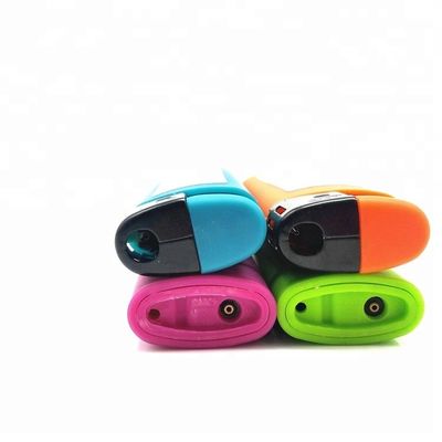 Linterna de gas recargable de plástico de cinco colores 8.2*2.42*1.23cm con materiales de China