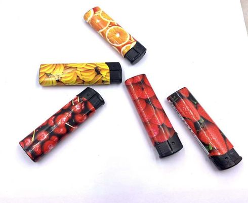 82*24.2*12.3mm Tamaño encendedor de gas cigarrillo electrónico personalizado encendedores encendedor eléctrico