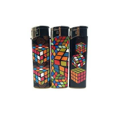 DY-007 Encendedor eléctrico europeo recargable de plástico modelo NO.