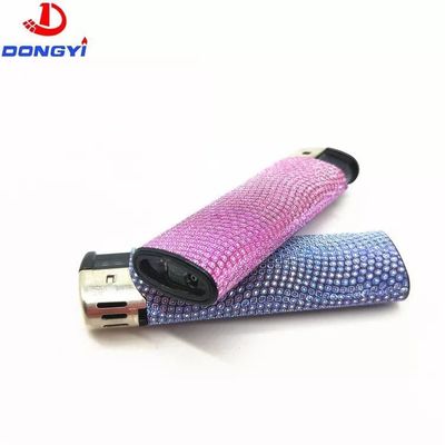 Importación de cigarrillos de recarga directa encendedor eléctrico con etiqueta de diamante Dy-007